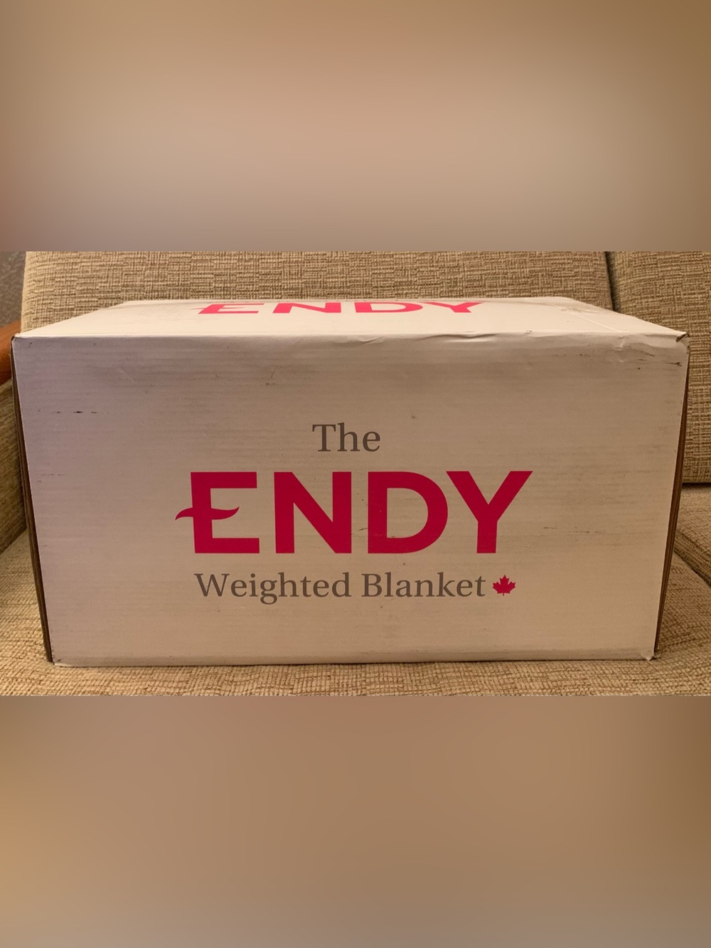 BRAND NEW Endy Weighted Blanket Sealed Grey